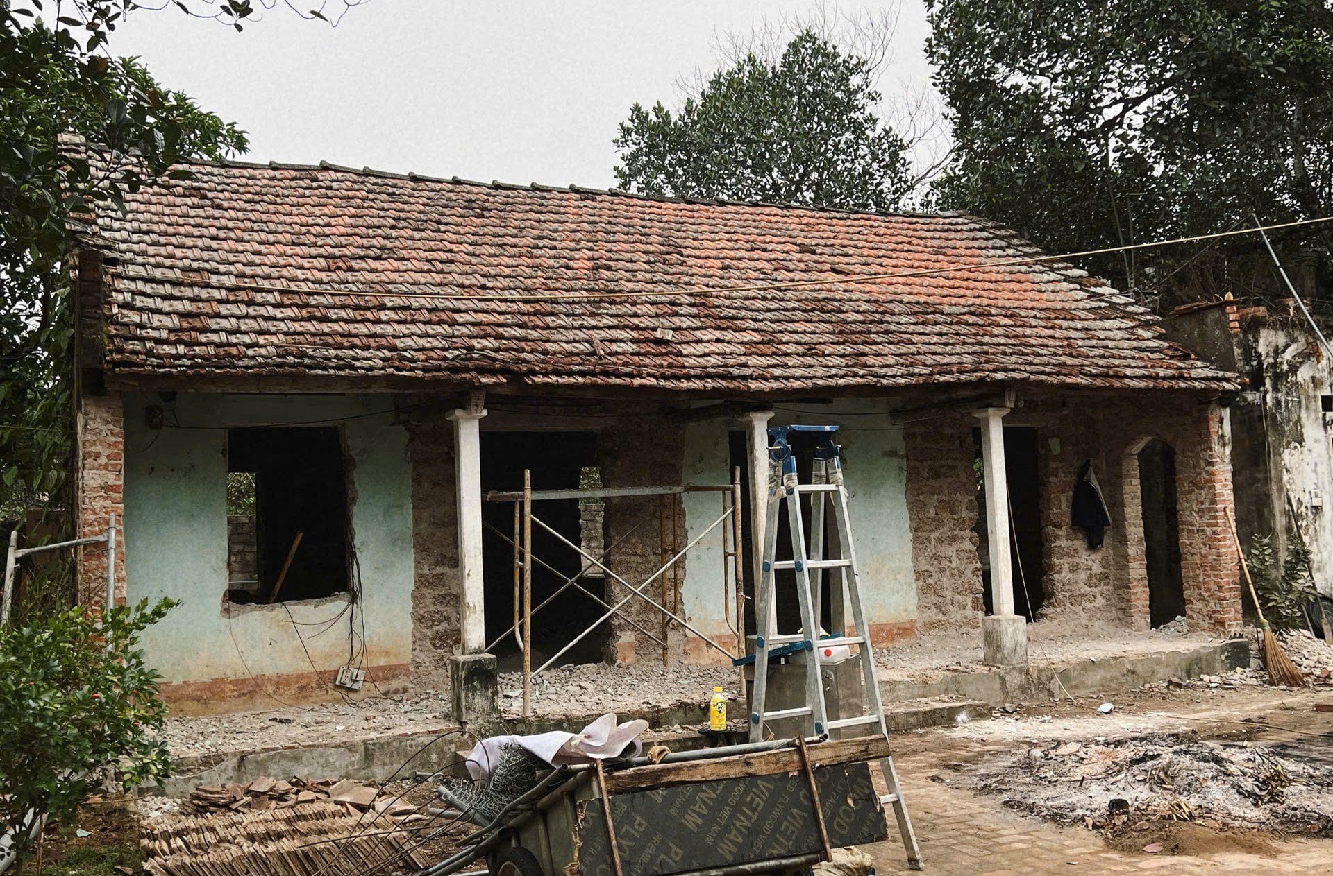 Hành trình thi công nhà phố Phú Nhuận